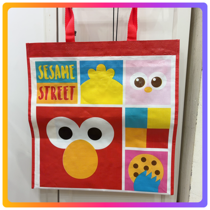 Sesame Street shopping bag ｜ Red