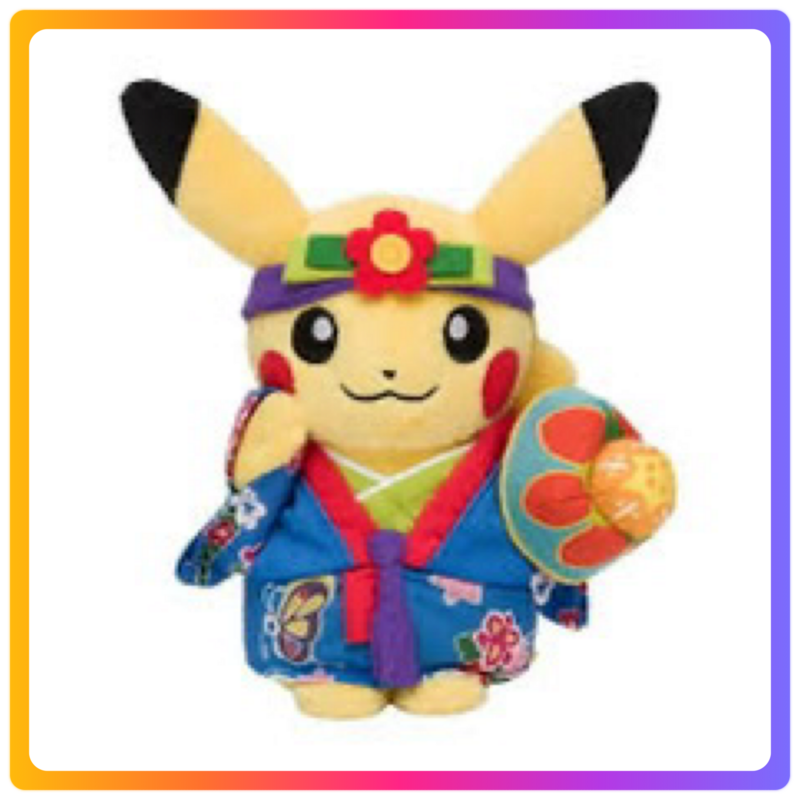 Pokemon Center 沖繩限定｜Pikachu 毛絨公仔