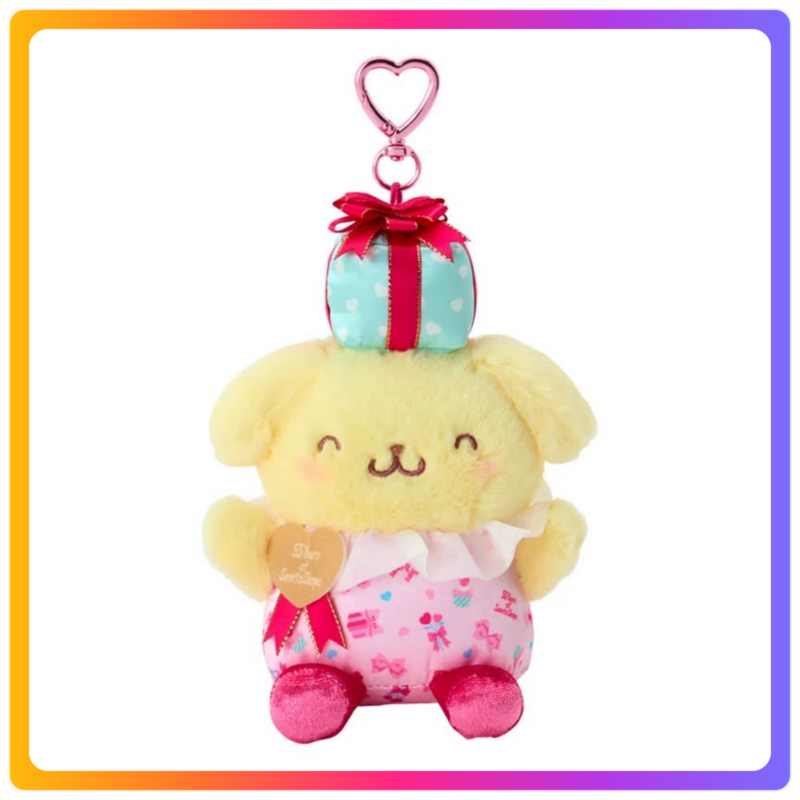 Sanrio Shop 55週年系列｜Pompompurin 掛飾公仔