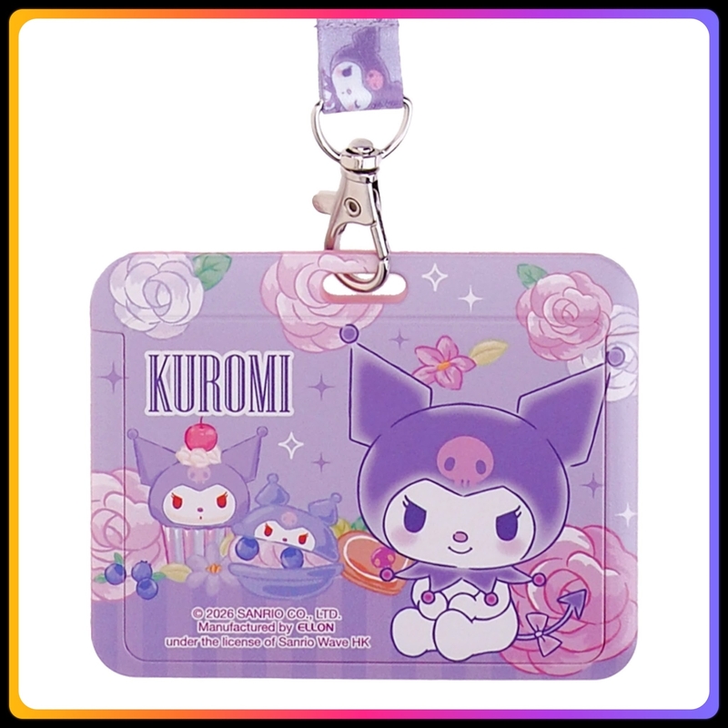 Kuromi証件套連頸繩