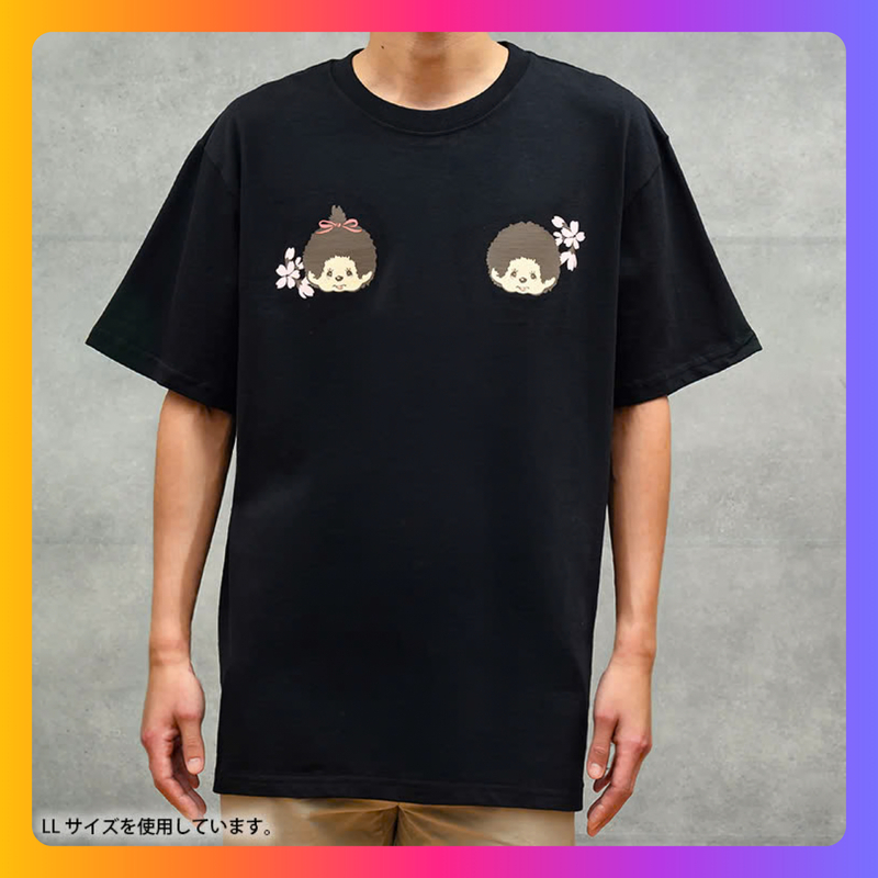 Monchhichi Tee |黑色｜size L