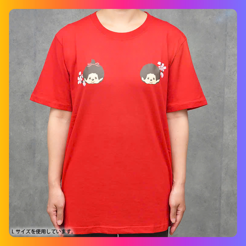 Monchhichi Tee|紅色｜size M