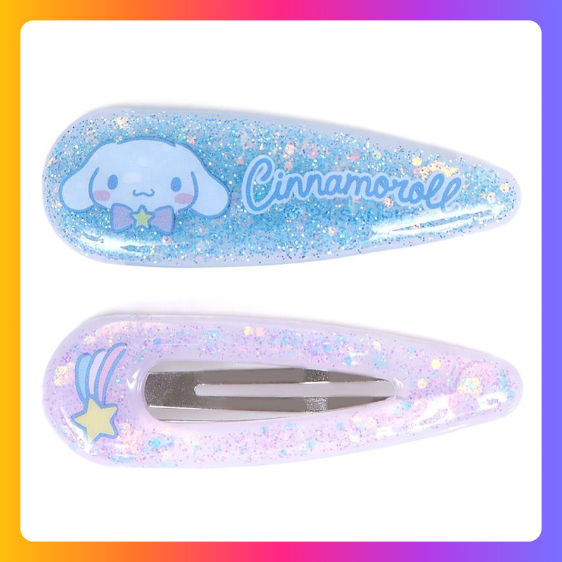 Cinnamoroll 閃粉對裝髮夾