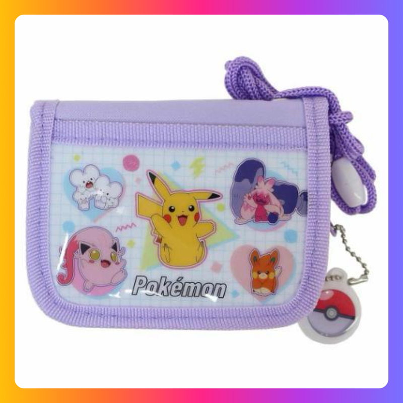 Pokémon 掛繩銀包 |紫色