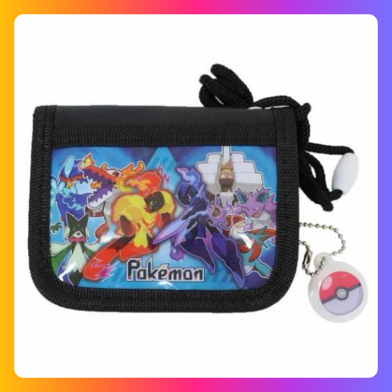 Pokémon 掛繩銀包｜黑色