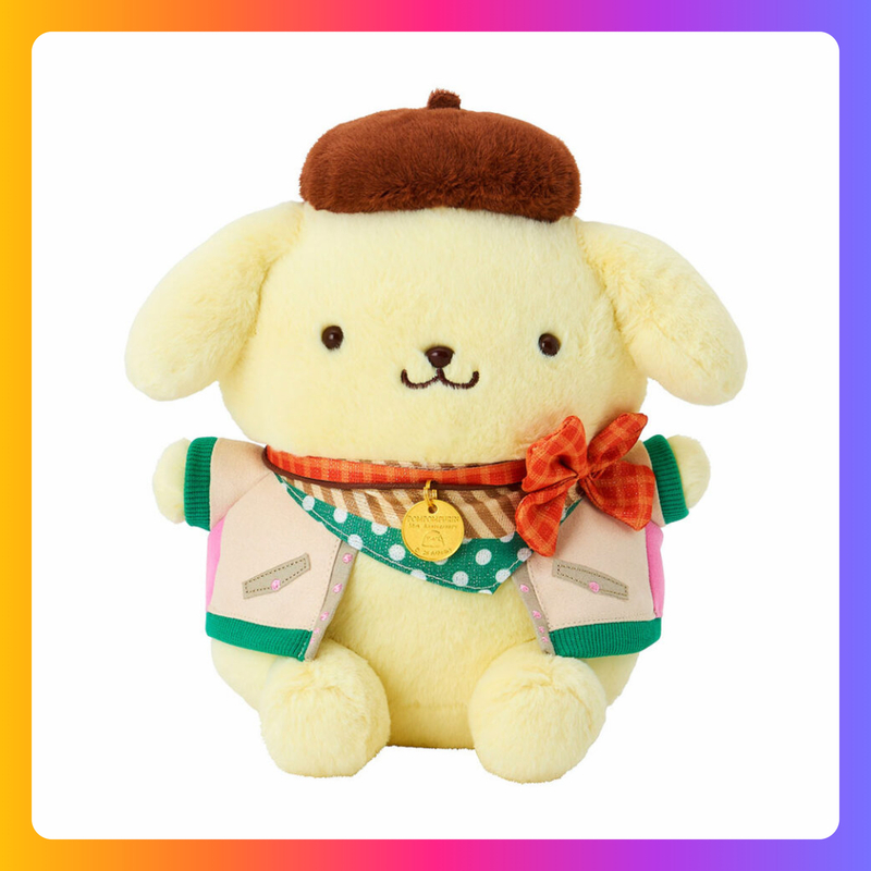 彩虹樂園系列｜Pompompurin 30周年毛絨公仔