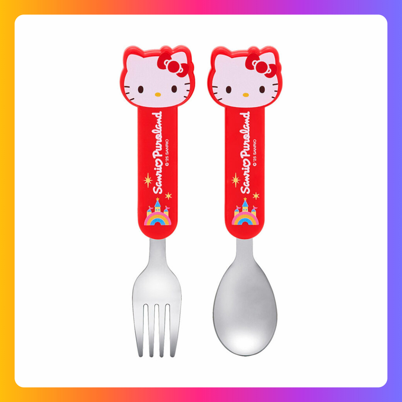彩虹樂園系列｜Hello Kitty 叉匙套裝