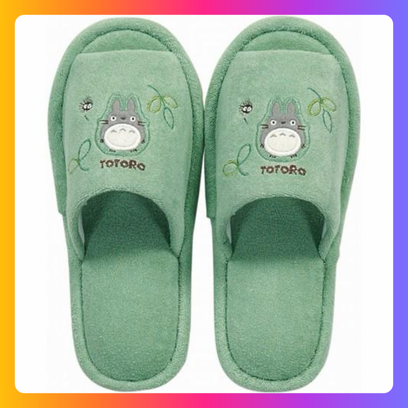 Totoro 拖鞋｜綠色