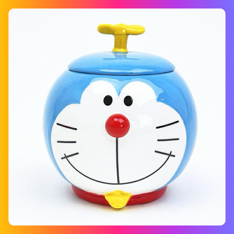 Doraemon 立體造型陶瓷杯