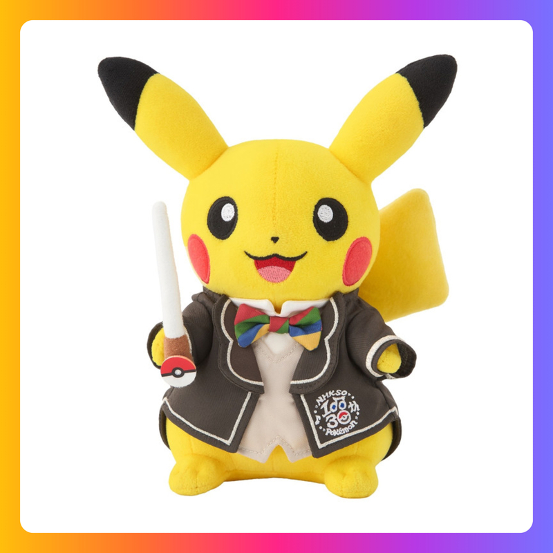 Pokémon 30周年 x NHK交響樂團100周年比卡超毛絨公仔