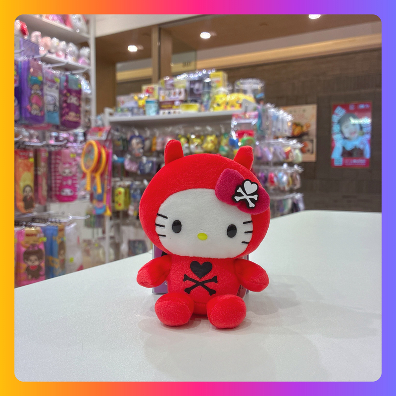 萬聖節系列｜Hello Kitty x Tokidoki 掛飾公仔