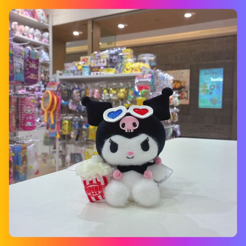爆谷系列｜Kuromi 掛飾公仔