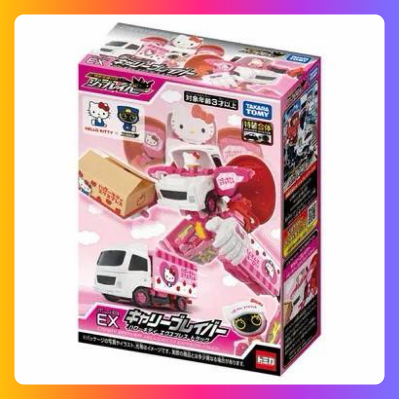 Tomica Jobraver TJBEX Hello Kitty Express Truck