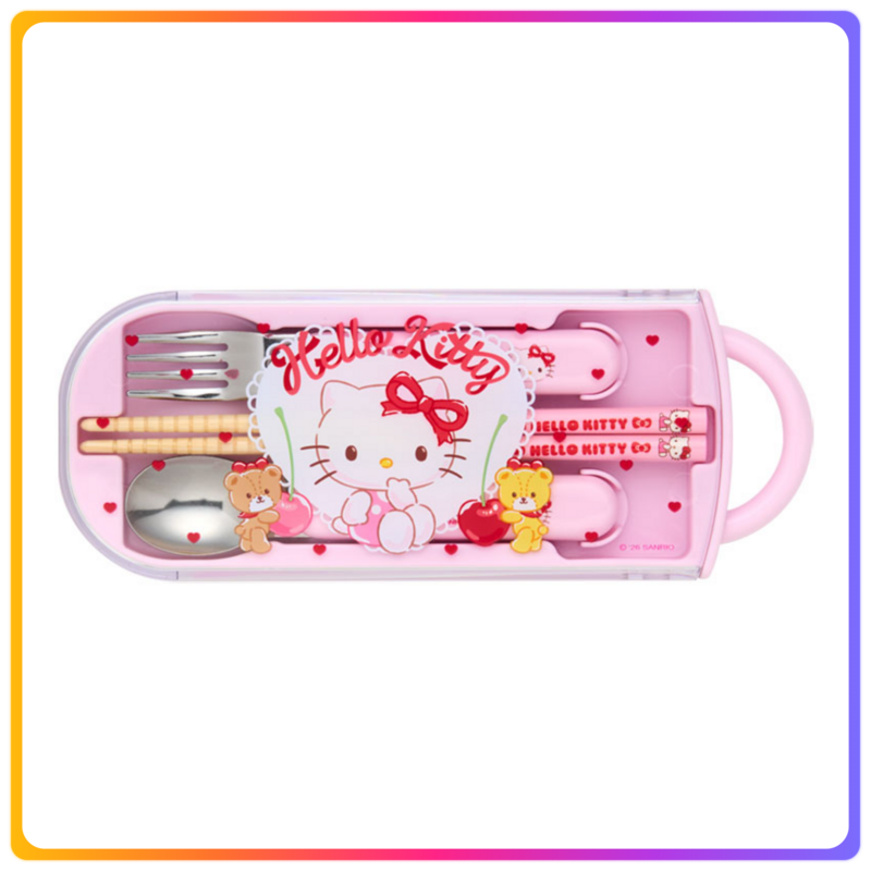 日本製｜Hello Kitty 3合1餐具
