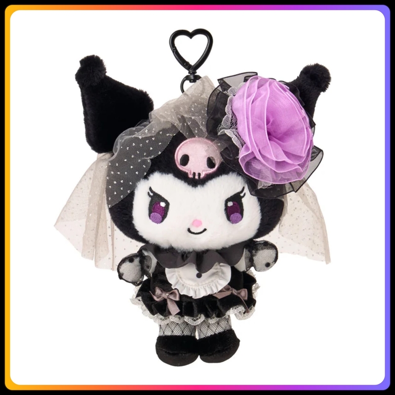 單色時尚系列｜Kuromi 掛飾公仔