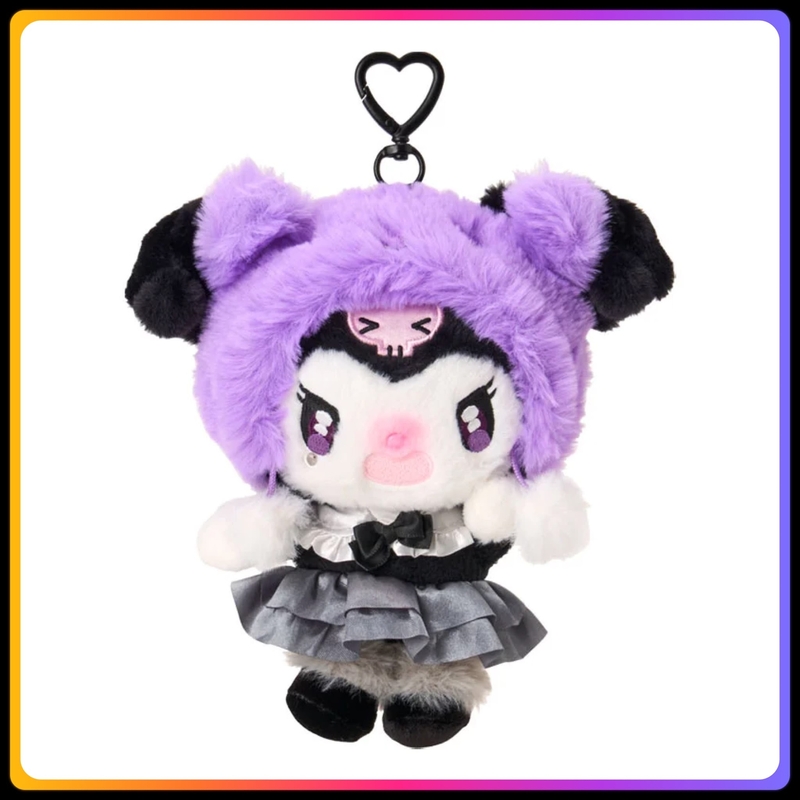 單色時尚系列｜Kuromi 掛飾公仔