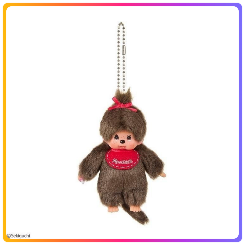 Monchhichi 迷你掛飾公仔|Girl