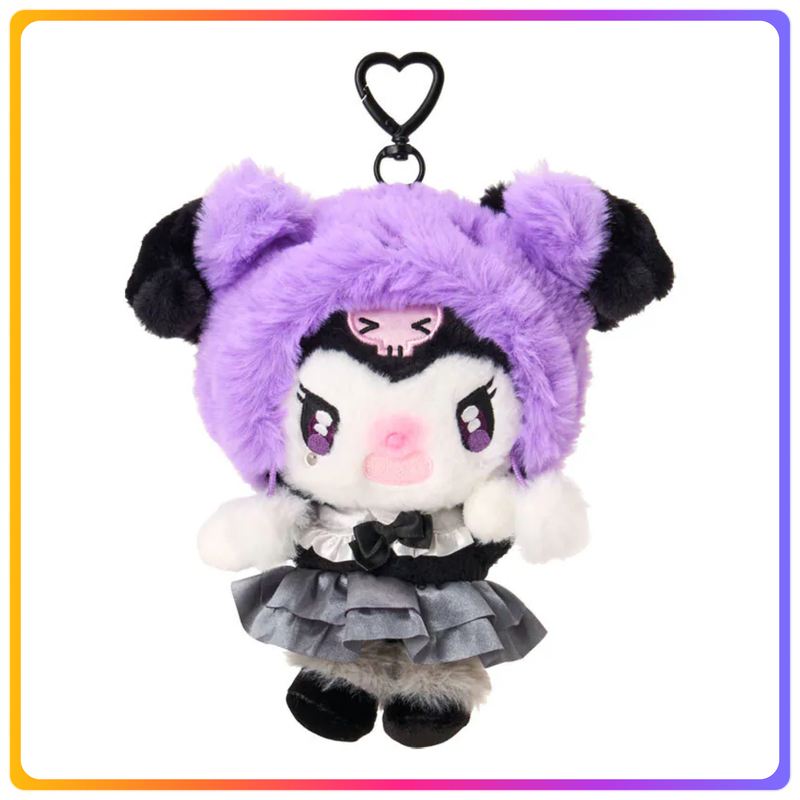 單色時尚系列｜Kuromi 掛飾公仔