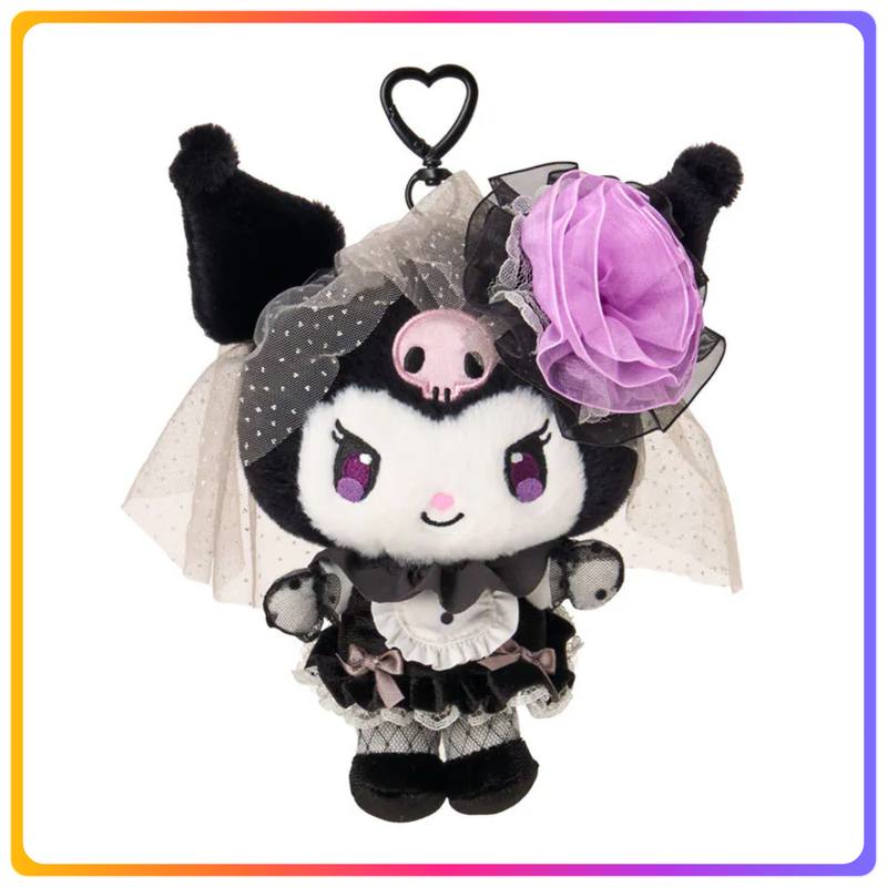 單色時尚系列｜Kuromi 掛飾公仔