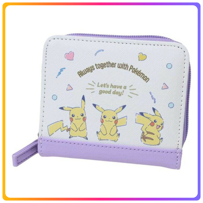 Pokémon 日式拉鍊摺疊銀包