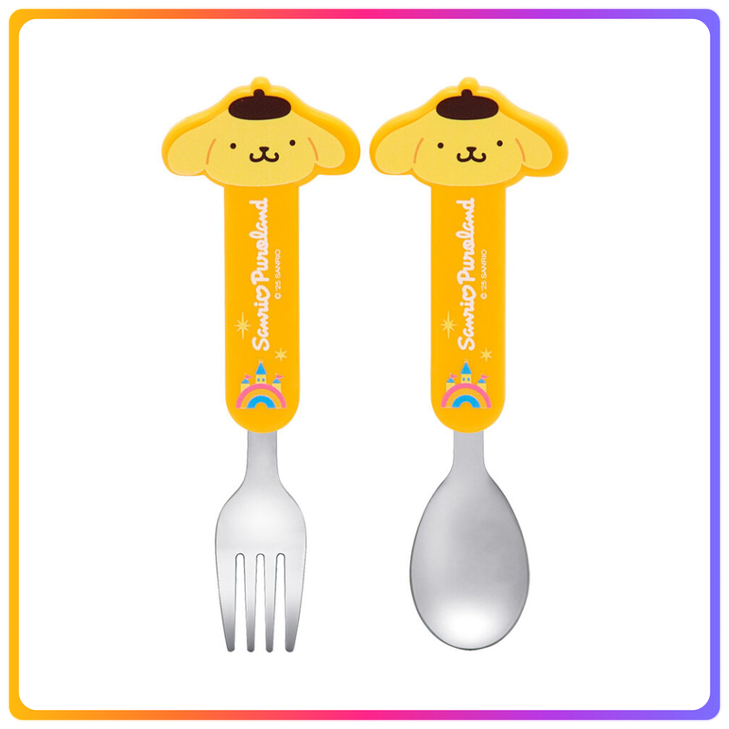 彩虹樂園系列｜Pompompurin 叉匙套裝