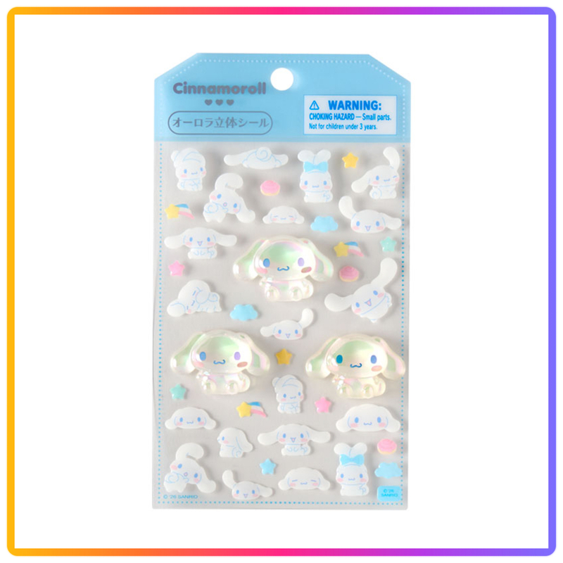 Cinnamoroll 立體極光貼紙