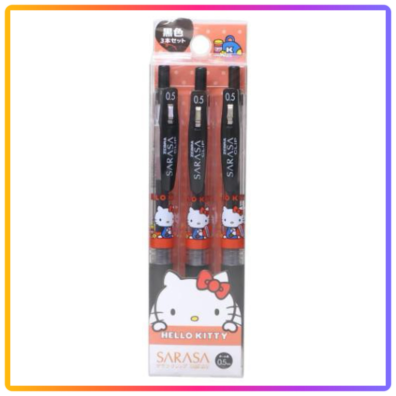 Hello Kitty x Sarasa 三支裝原子筆