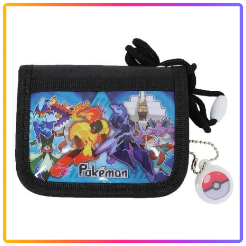 Pokémon 掛繩銀包｜黑色