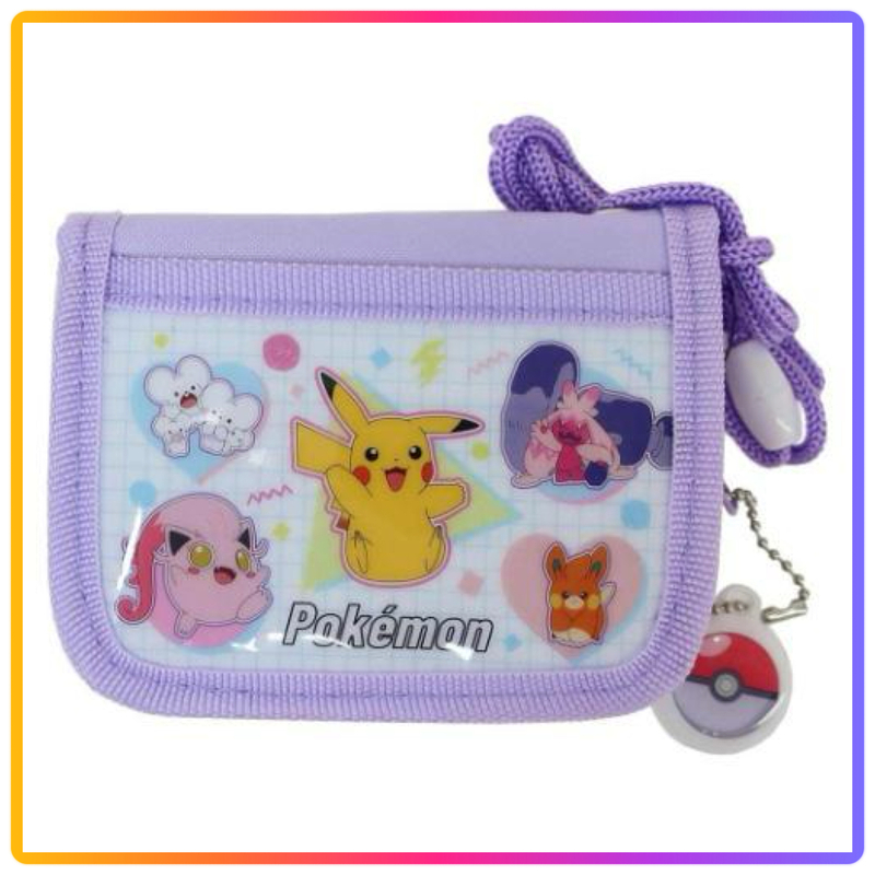 Pokémon 掛繩銀包 |紫色