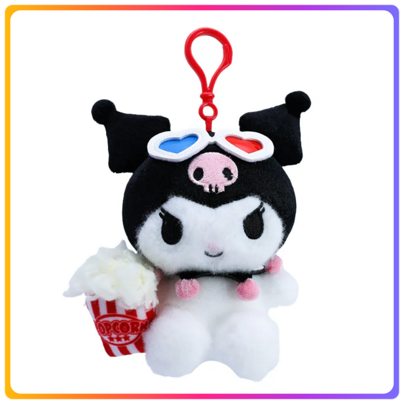 爆谷系列｜Kuromi 掛飾公仔