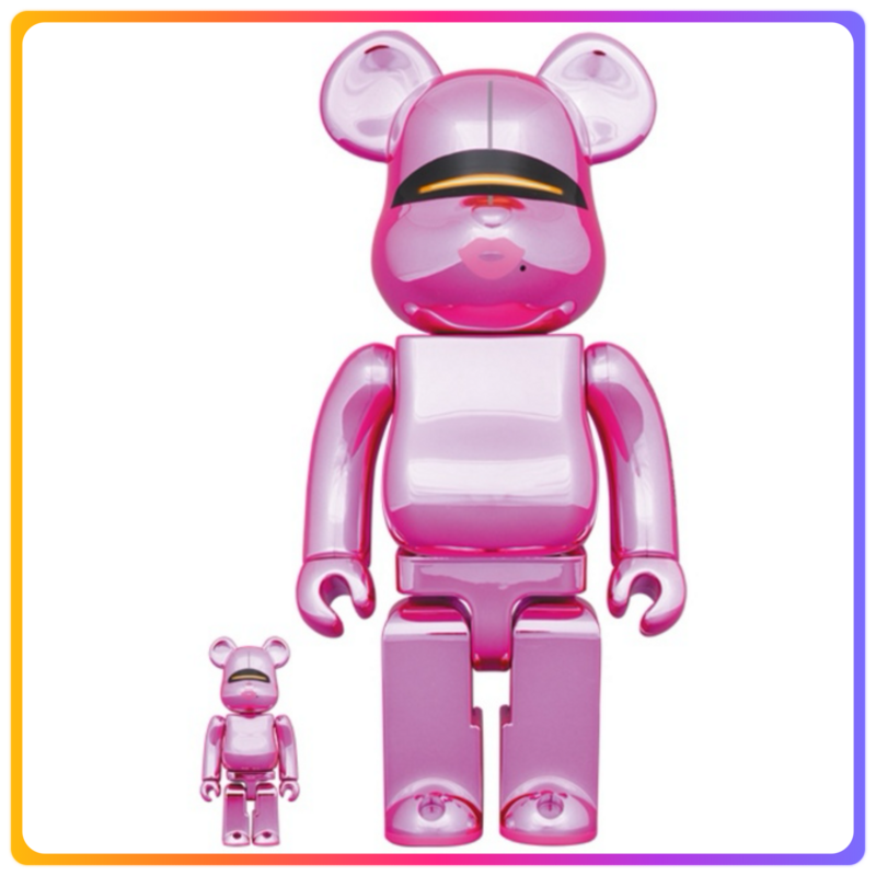 Bearbrick｜Sorayama 2G Pink｜400% + 100%