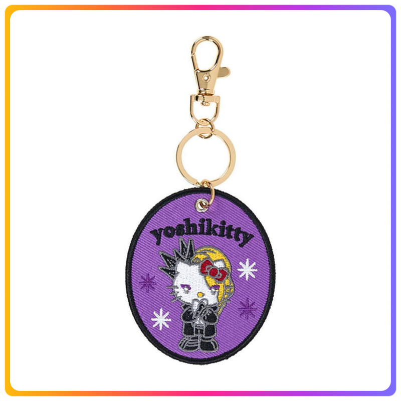 Chammy Kitty 刺繡鎖匙扣
